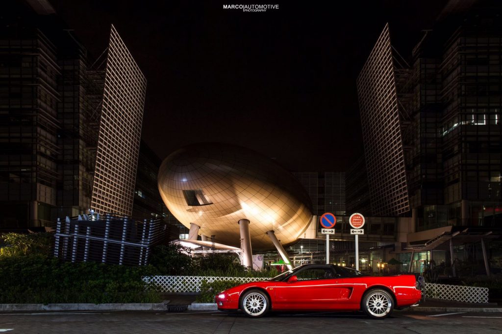 Red Honda NSX Hong Kong BBS