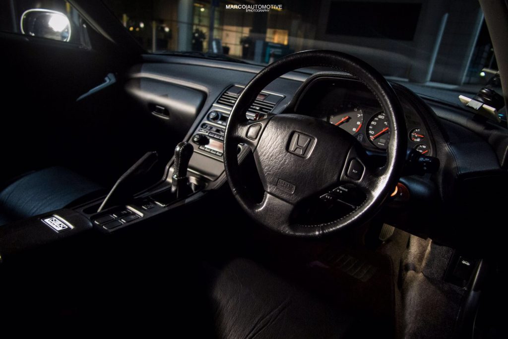 Honda NSX interior Hong Kong